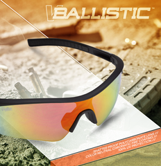 Virtue V-Ballistic Polarized Sunglasses - Black Fire