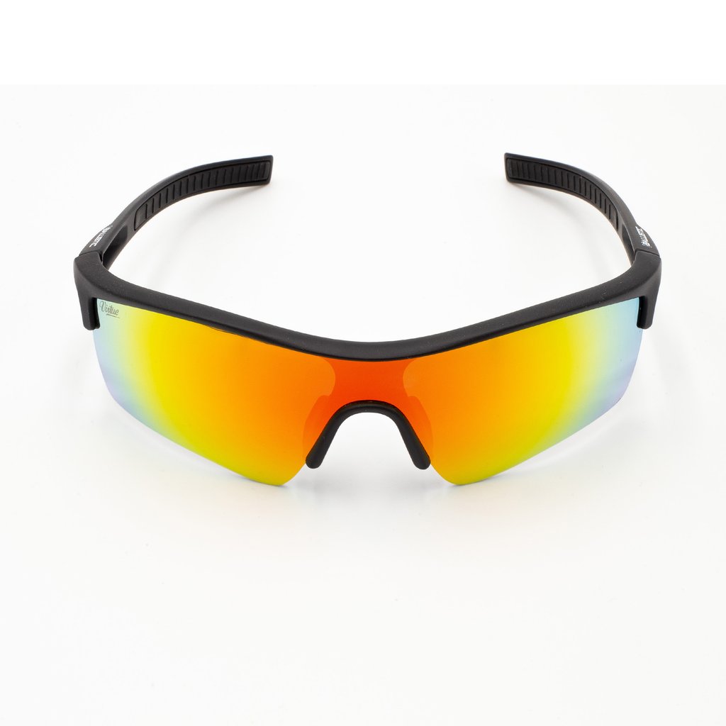 Virtue V-Ballistic Polarized Sunglasses - Black Fire