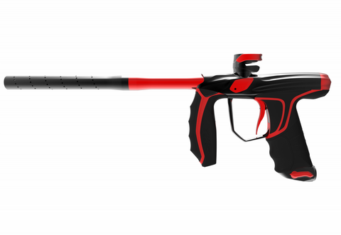 Empire Syx Paintball Marker - Polished Black / Polished Red