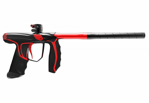 Empire Syx Paintball Marker - Polished Black / Polished Red