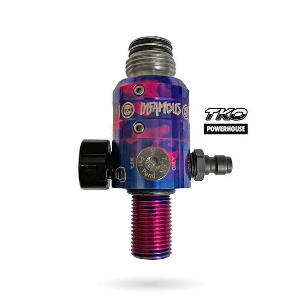 Powerhouse TKO Tank Regulator - Cotton Candy