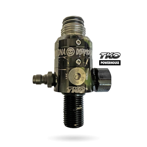 Powerhouse TKO Tank Regulator - Green Galaxy