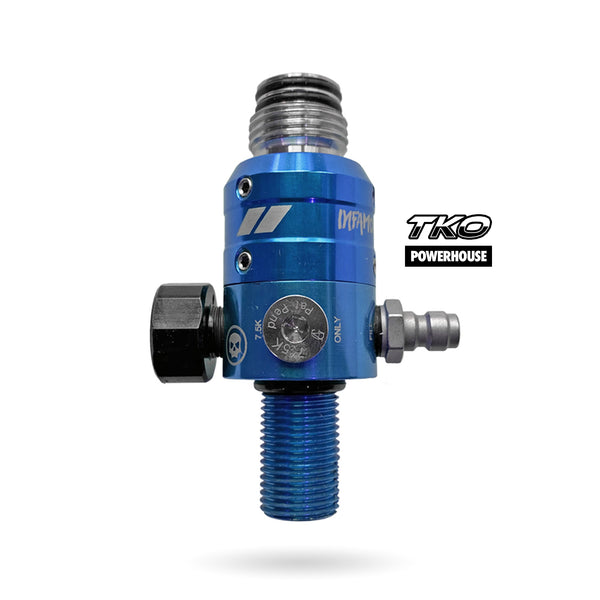 Powerhouse TKO Tank Regulator - Gloss Blue