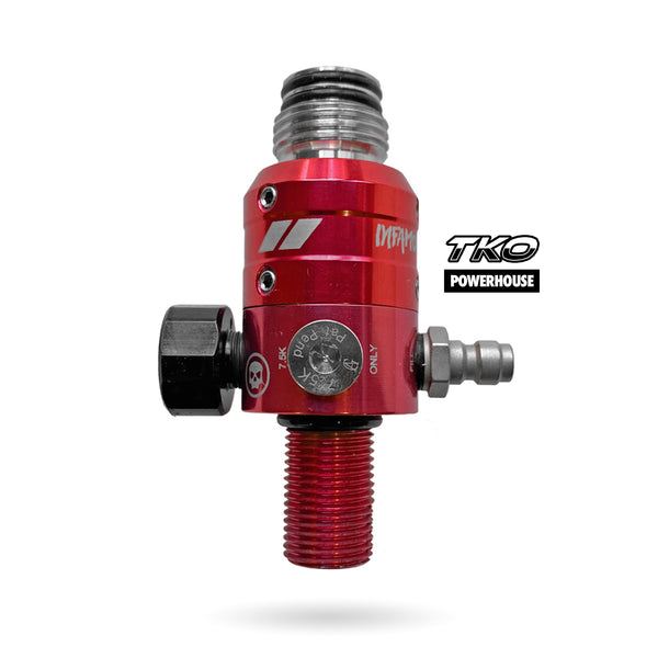 Powerhouse TKO Tank Regulator - Dust Red