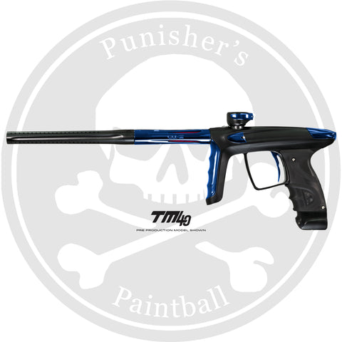 DLX Luxe TM40 Paintball Gun - Dust Black/Polished Blue