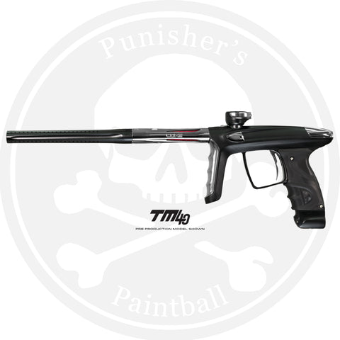 DLX Luxe TM40 Paintball Gun - Dust Black/Polished Silver