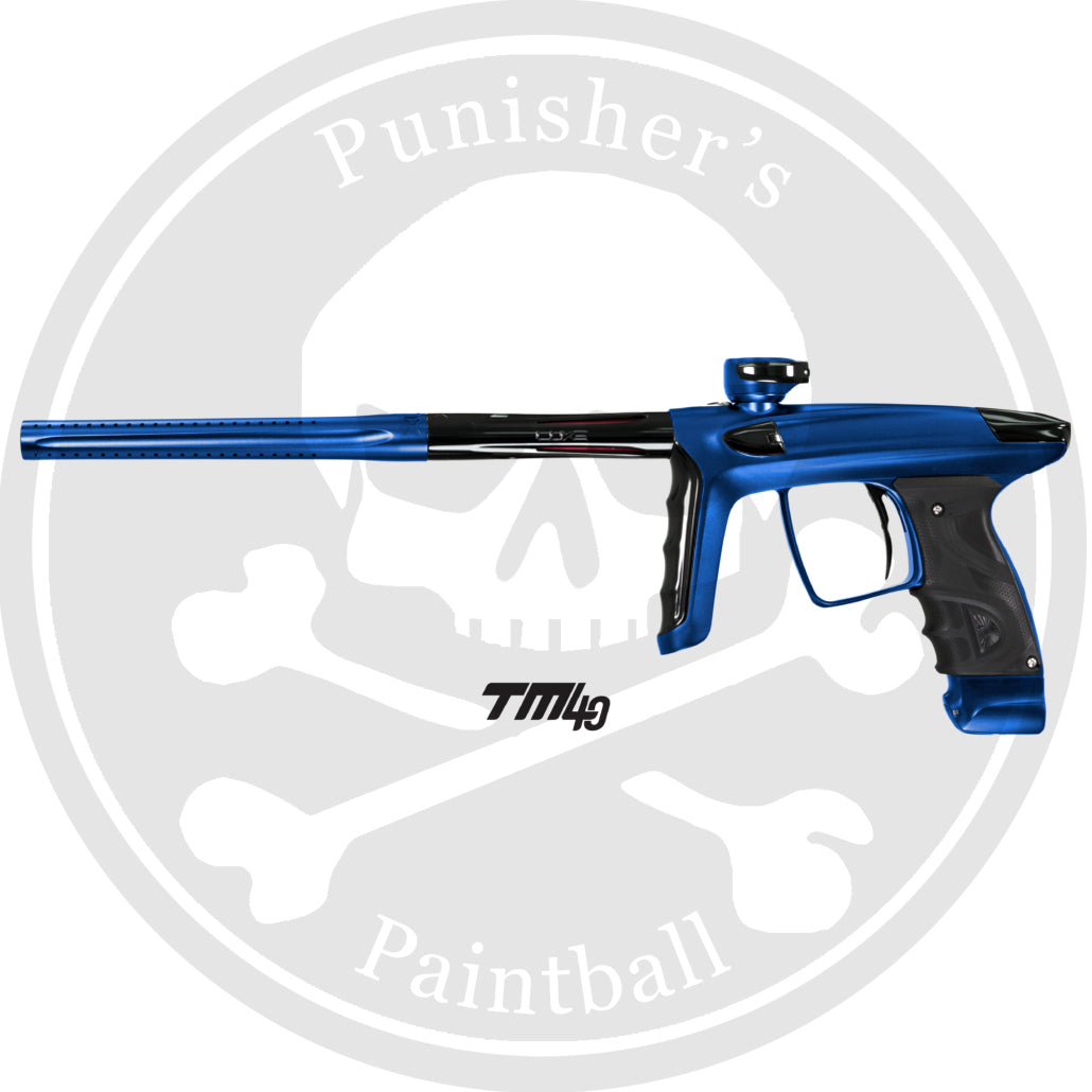 DLX Luxe TM40 Paintball Gun - Dust Blue/Polished Black
