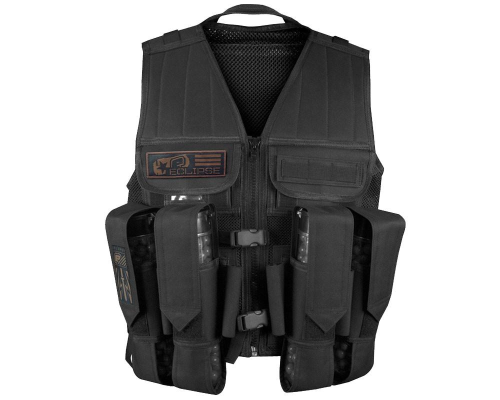 Planet Eclipse Tactical Load Paintball Vest - Black