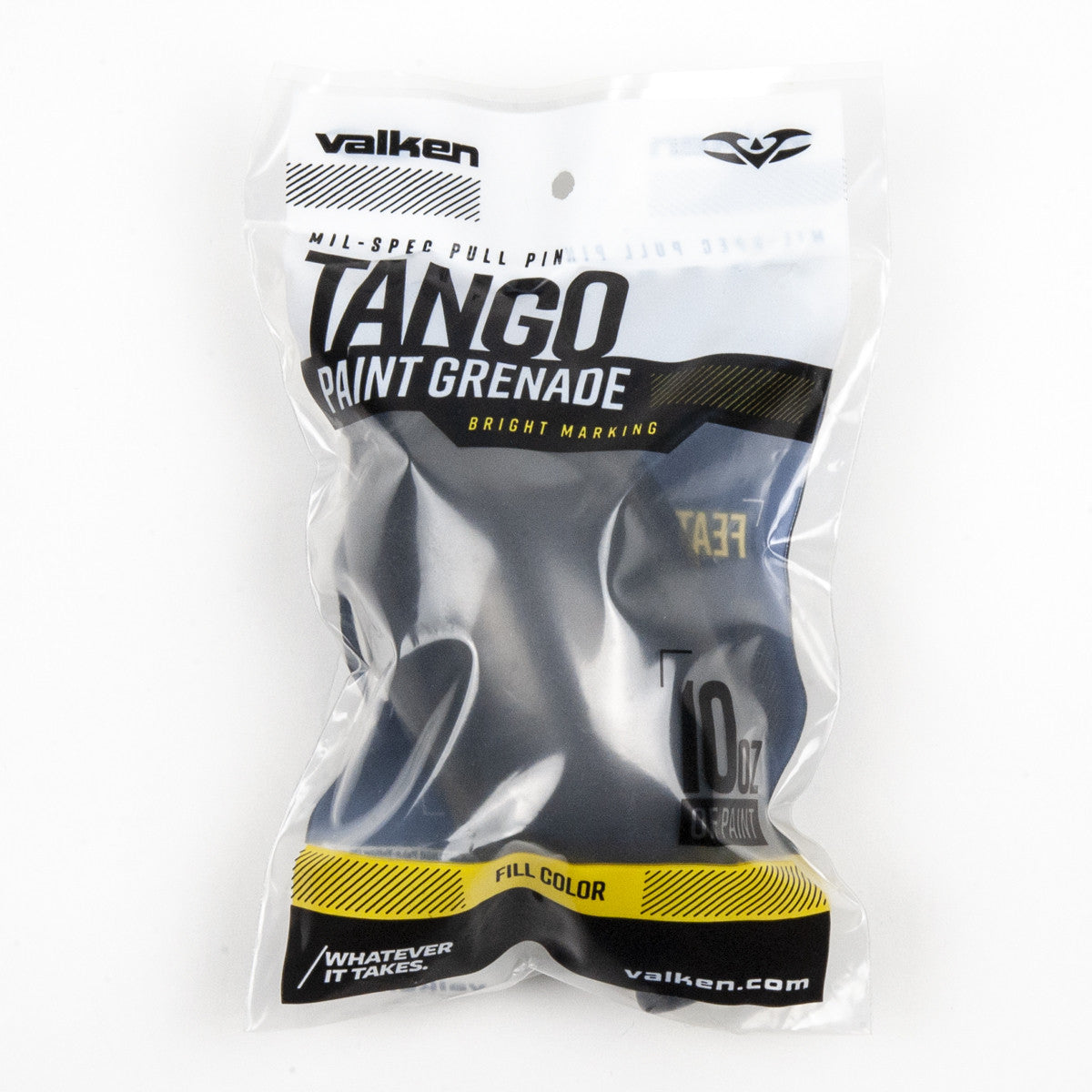 Valken Tango Grenade 10 Oz. - Bright Yellow Paint