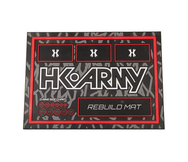 Rebuild Tech Mat - Black/Red