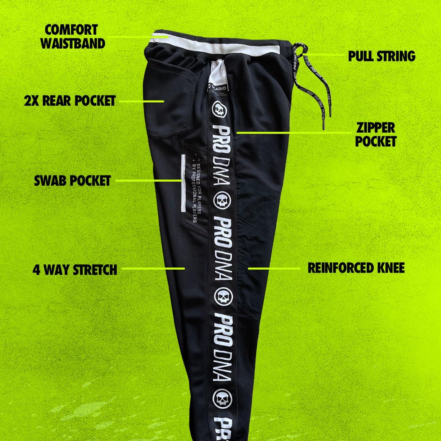 Infamous Trainer Jogger Paintball Pants - Volt - Medium
