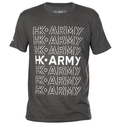 HK Army T-Shirt - Parallel - Heather Charcoal