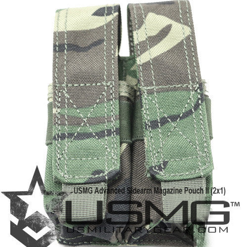 Double Advanced Sidearm Magazine Pouch DPM