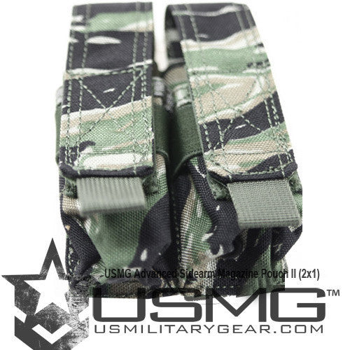 Double Advanced Sidearm Magazine Pouch Tiger Stripe