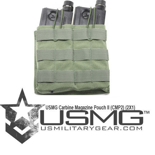 OLIVE DRAB Double Carbine Magazine Pouch