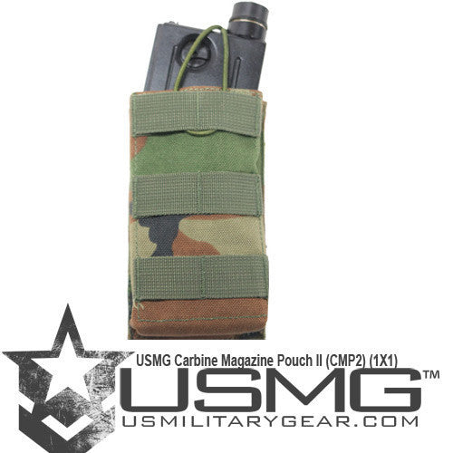 Single Carbine Magazine Pouch Woodland