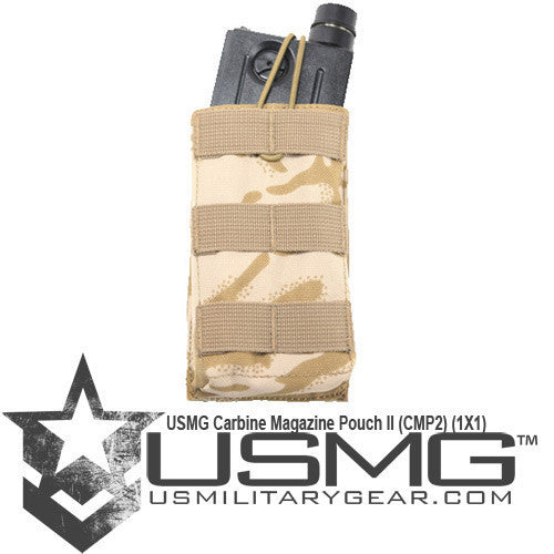 Single Carbine Magazine Pouch Desert DPM