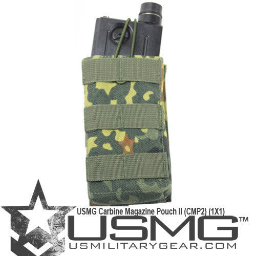 Single Carbine Magazine Pouch German Flecktarn