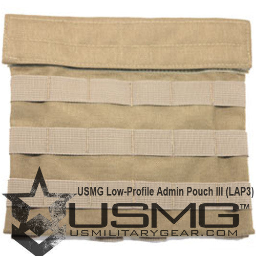 TAN Low-Profile Admin Pouch