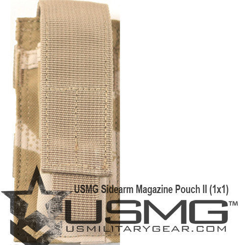 Single Sidearm Magazine Pouch British DPM Desert