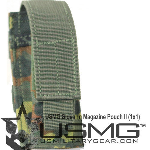 Single Sidearm Magazine Pouch German Flecktarn