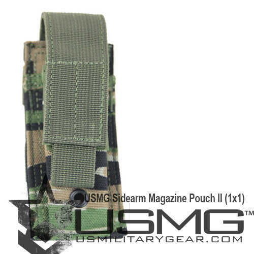 Single Sidearm Magazine Pouch Tiger Stripe