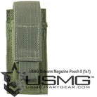 OLIVE DRAB Single Sidearm Magazine Pouch