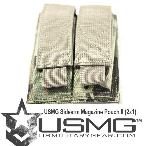 Double Sidearm Magazine Pouch Eight Color Desert