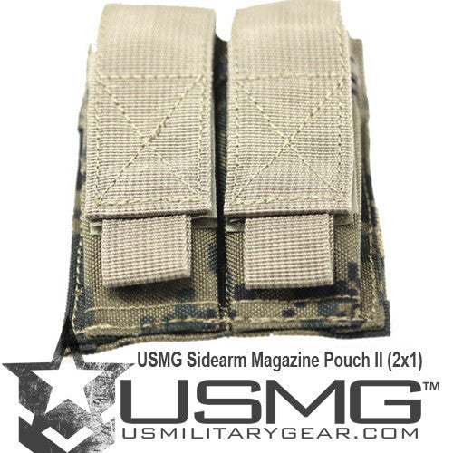 Double Sidearm Magazine Pouch MARPAT