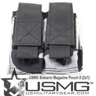 Double Sidearm Magazine Pouch Urban Camo