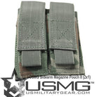 Double Sidearm Magazine Pouch Woodland