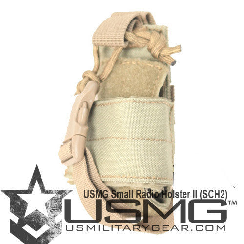 Small Radio Holster Desert Camo