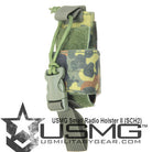 Small Radio Holster German Flecktarn