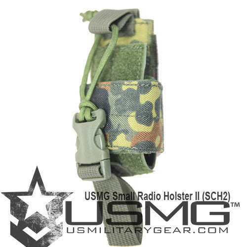 Small Radio Holster German Flecktarn