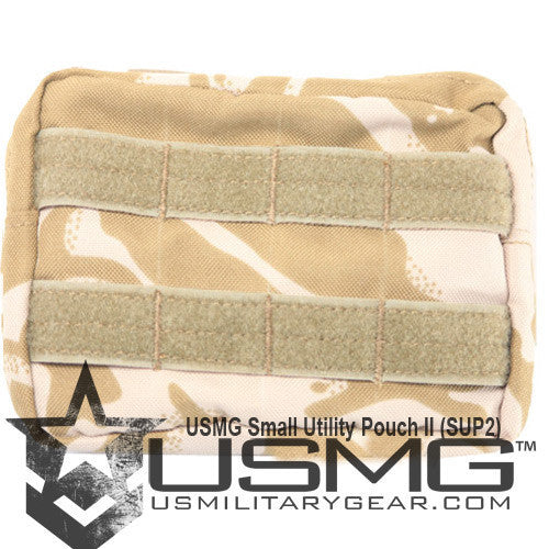 Small Multi-Use Zipper Utility Pouch British DPM Desert