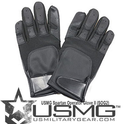 BLACK Spartan Operator Glove