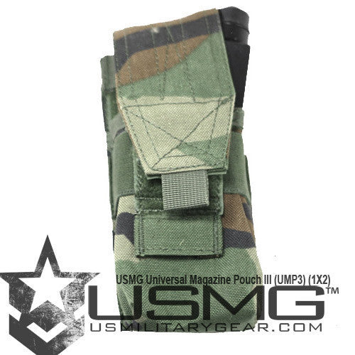 Single Universal Magazine Pouch Woodland