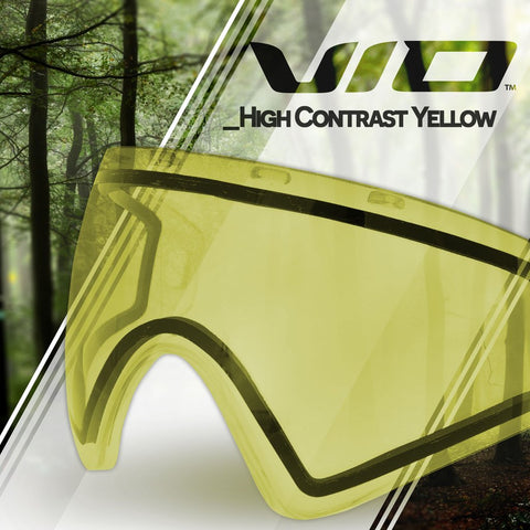 Virtue VIO Paintball Lens - Hi Contrast Yellow