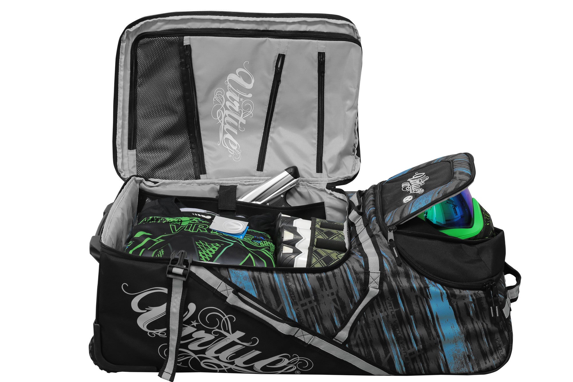 Virtue High Roller V2 Gear Bag - Graphic Cyan