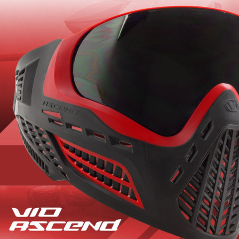 Virtue Vio Ascend Paintball Mask - Red Smoke