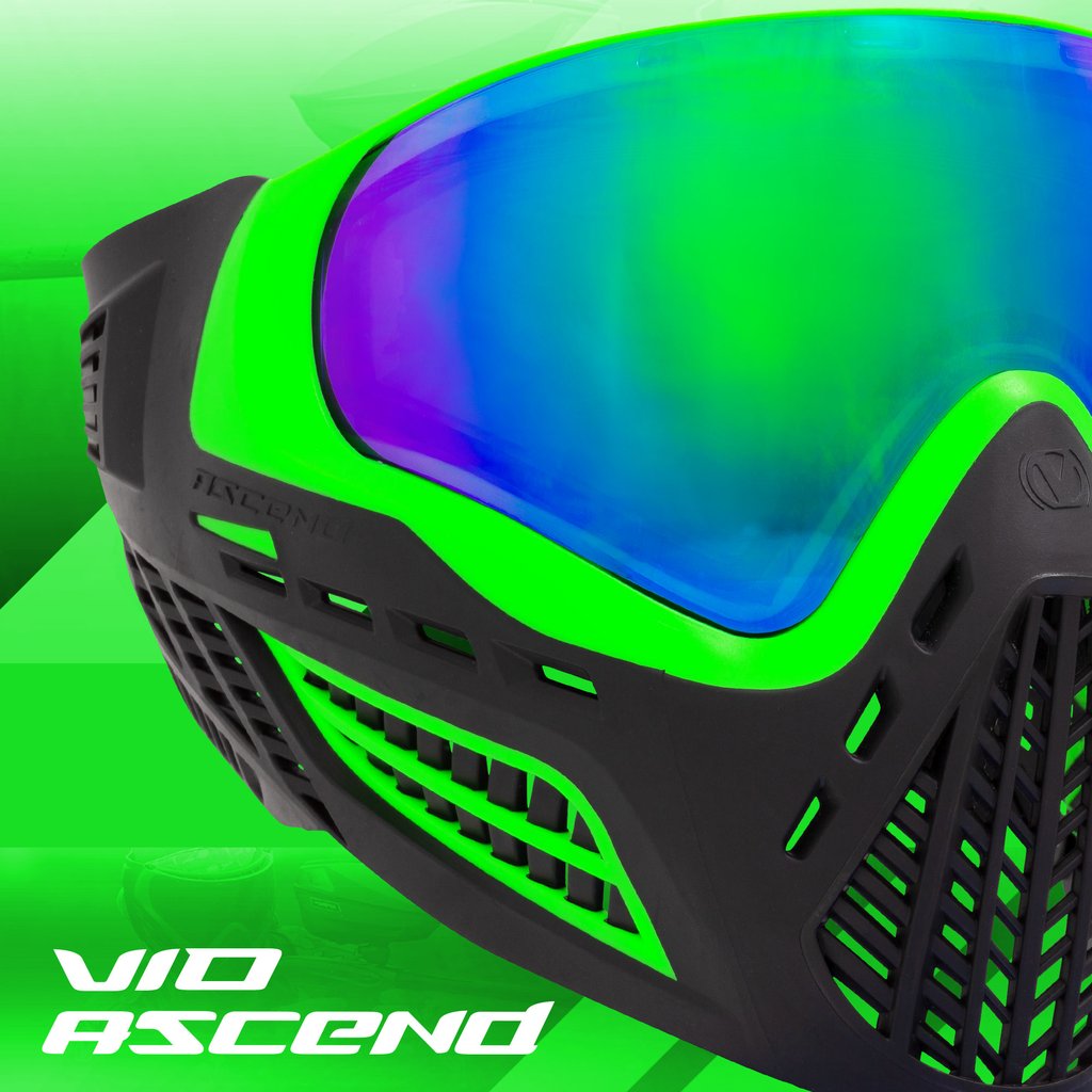 Virtue Vio Ascend Paintball Mask - Lime Emerald – Punishers Paintball