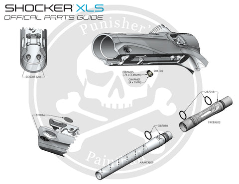 SP Shocker XLS Body Parts List - Pick the Part You Need!