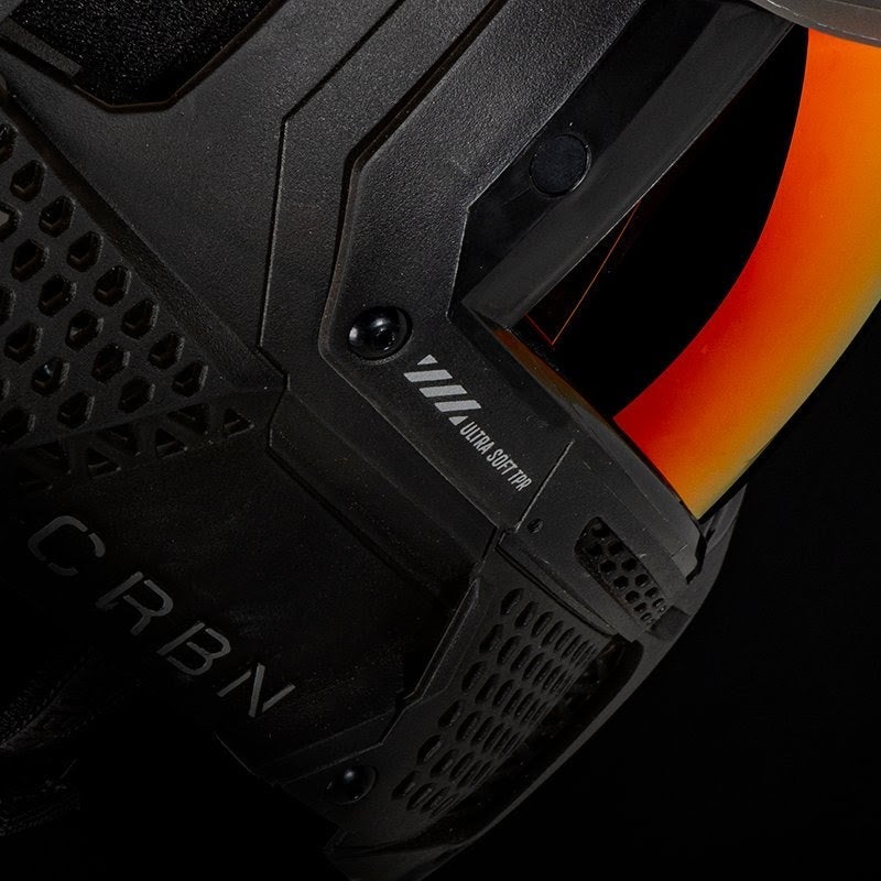 Carbon ZERO Pro Paintball Mask - More Coverage - Moss (*Pre-Order)