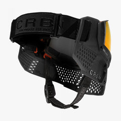 Carbon ZERO Pro Paintball Mask - Less Coverage - Blood