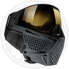 Carbon ZERO SLD Paintball Mask - More Coverage - Coal