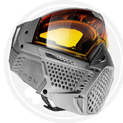 Carbon ZERO SLD Paintball Mask - More Coverage - Light Grey