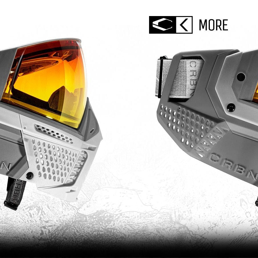 Carbon ZERO SLD Paintball Mask - Less Coverage - Royal