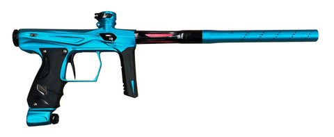 Shocker AMP Paintball Gun - Teal / Polished Black