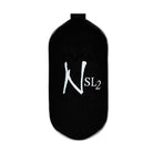 Ninja SL2 77/4500 Paintball Tank BOTTLE ONLY - Black/White