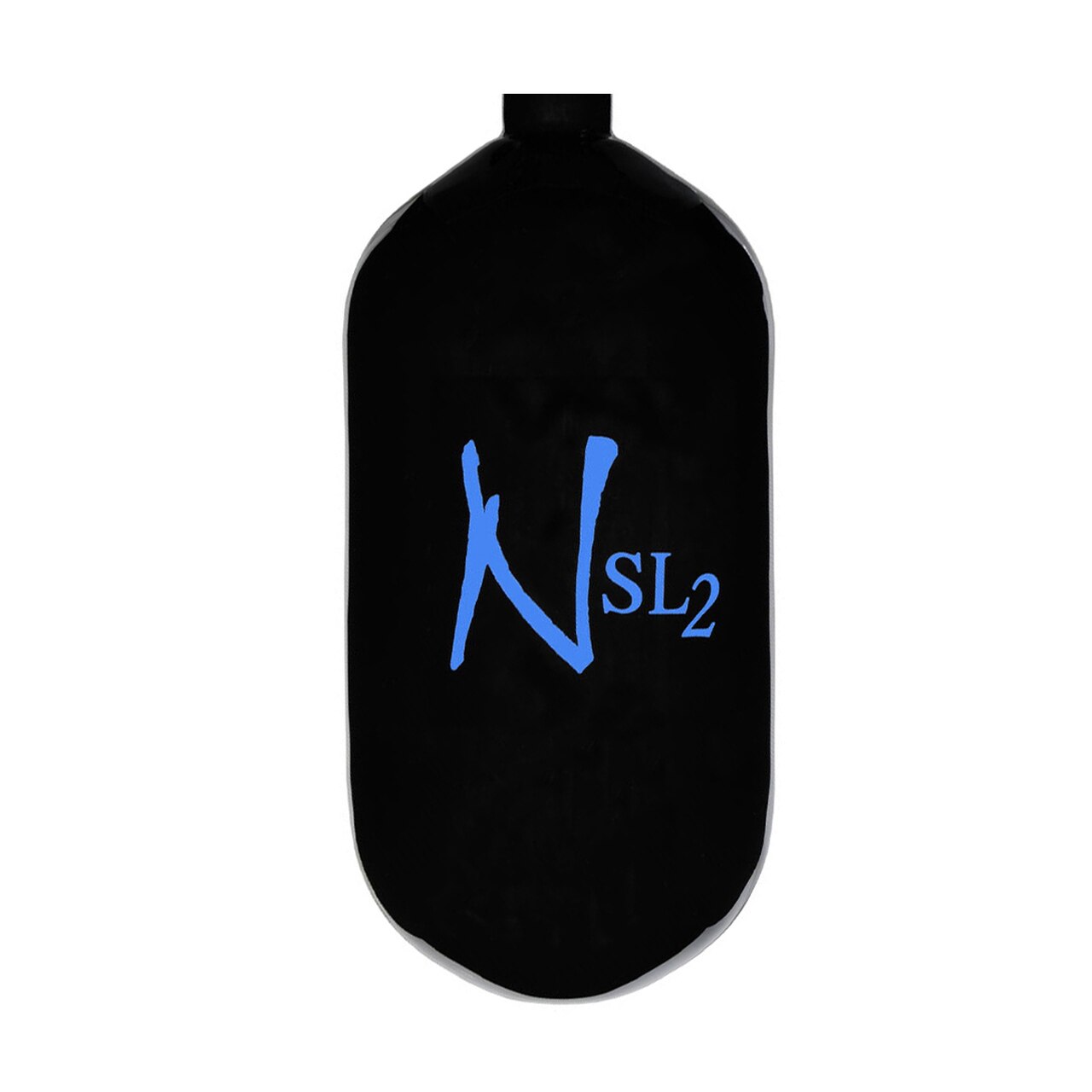 Ninja SL2 77/4500 Paintball Tank BOTTLE ONLY - Black/Blue